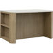 Romilly White / Light Wash Kitchen Island